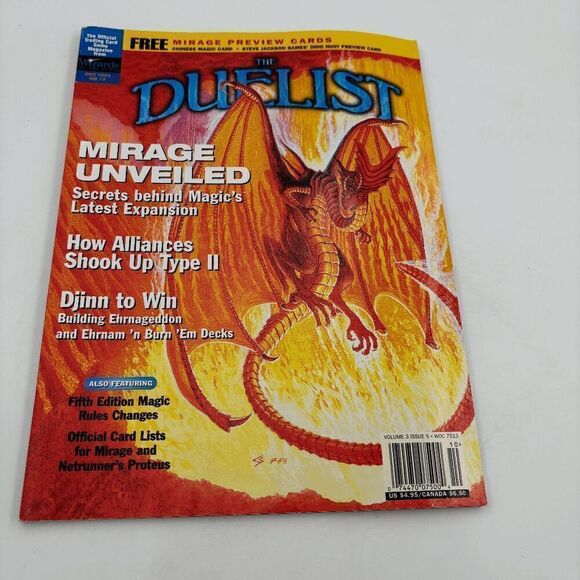Magic the Gathering The Duelist Magazine No. 13-October 1996 Vol 3 Issue 5 - Picture 1 of 13